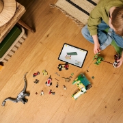 Imagine LEGO JURASSIC WORLD RENASTEREA MISIUNE DE URMARIRE A UNUI VELOCIRAPTOR SI A UNUI TITANOSAURUS 76973 