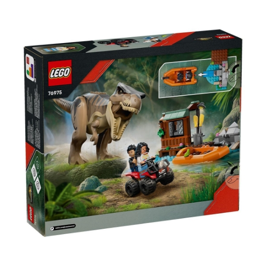 Imagine LEGO JURASSIC WORLD RENASTEREA EVADARE PE RAU DIN CALEA UNUI T REX 76975