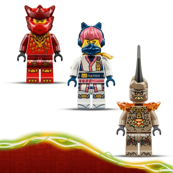 Imagine LEGO NINJAGO PACHET DE LUPTA CU ROBOTUL DRAGON AL LUI KAI 71851