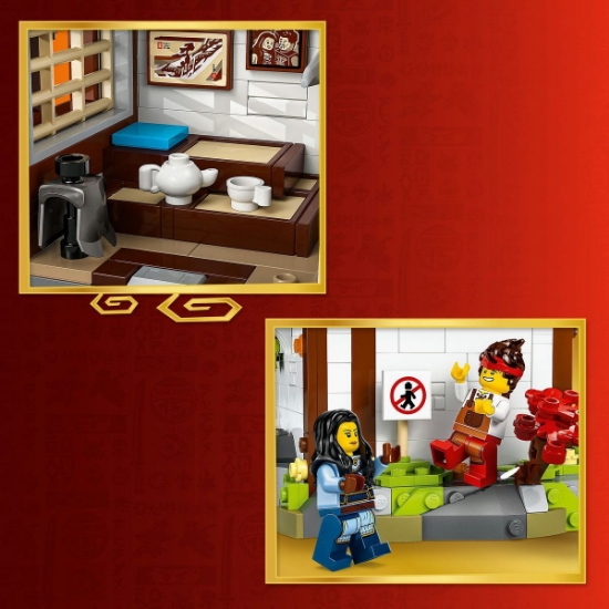 Imagine LEGI NINJAGO FIERARUL PATRU ARME LA A 15 A ANIVERSARE 71858