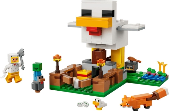 Imagine LEGO MINECRAFT FERMA DE PUI 21585