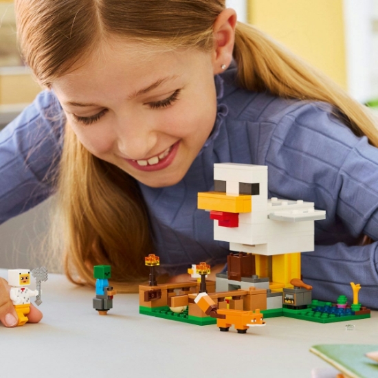 Imagine LEGO MINECRAFT FERMA DE PUI 21585
