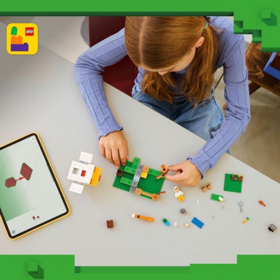 Imagine LEGO MINECRAFT FERMA DE PUI 21585