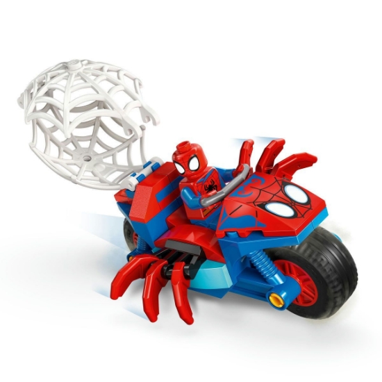 Imagine LEGO MARVEL SPIDEY PE MOTOCICLETA VS RHINO 11206
