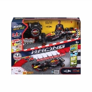 Imagine MAISTO SET PISTA CONSTRUIBILA CU MASINUTA ORACLE RED BULL RACING RB20 RC CU TELECOMANDA 2.4GHz SCARA 1 LA 41
