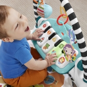 Imagine FISHER PRICE SALTELUTA DE JOACA PIAN MUZICAL IN LIMBA GREACA