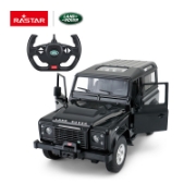 Imagine MASINA CU TELECOMANDA LAND ROVER DEFENDER NEGRU CU SCARA 1 LA 14