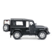 Imagine MASINA CU TELECOMANDA LAND ROVER DEFENDER NEGRU CU SCARA 1 LA 14