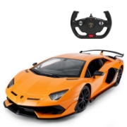 Imagine MASINA CU TELECOMANDA AVENTADOR SVJ PORTOCALIU SCARA 1 LA 14