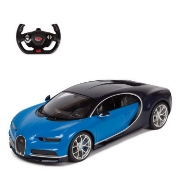 Imagine MASINA CU TELECOMANDA BUGATTI CHIRON ALBASTRU SCARA 1 LA 14