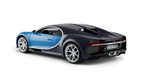 Imagine MASINA CU TELECOMANDA BUGATTI CHIRON ALBASTRU SCARA 1 LA 14