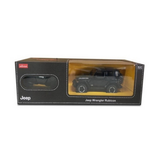 Imagine MASINA CU TELECOMANDA JEEP WRANGLER JL NEGRU SCARA 1 LA 24