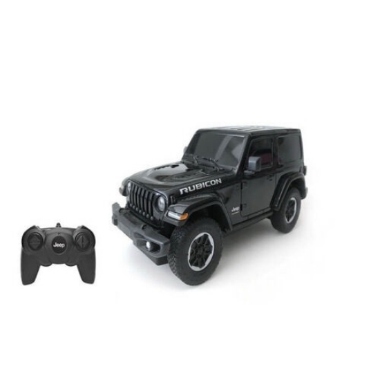 Imagine MASINA CU TELECOMANDA JEEP WRANGLER JL NEGRU SCARA 1 LA 24