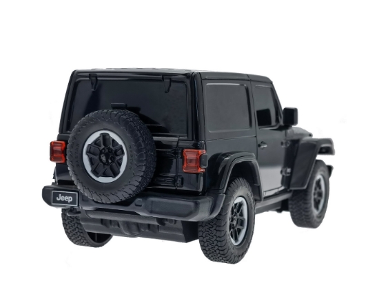Imagine MASINA CU TELECOMANDA JEEP WRANGLER JL NEGRU SCARA 1 LA 24
