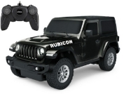 Imagine MASINA CU TELECOMANDA JEEP WRANGLER JL NEGRU SCARA 1 LA 24