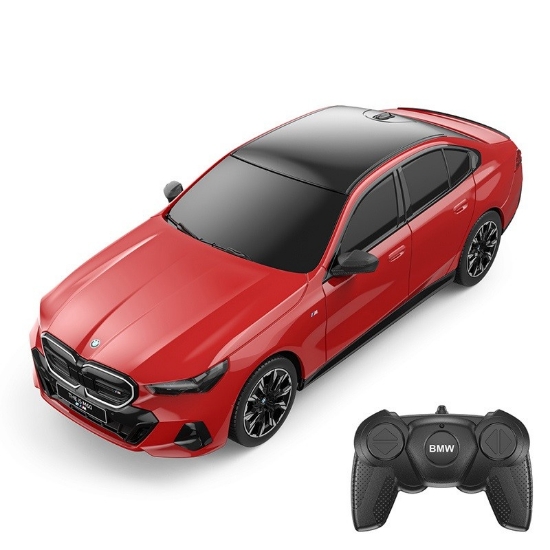 Imagine MASINA CU TELECOMANDA BMW I5 ROSU SCARA 1 LA 24