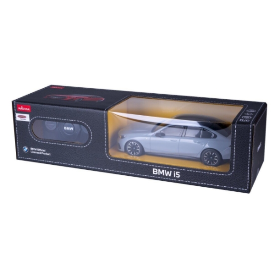 Imagine MASINA CU TELECOMANDA BMW I5 GRI SCARA 1 LA 24