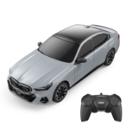 Imagine MASINA CU TELECOMANDA BMW I5 GRI SCARA 1 LA 24