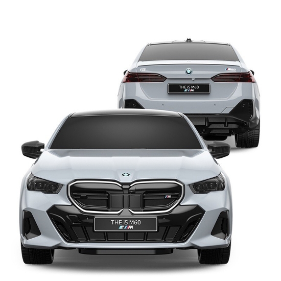 Imagine MASINA CU TELECOMANDA BMW I5 GRI SCARA 1 LA 24