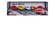 Imagine Majorette Dacia 1300 set 5 mașinuțe metalice scară 1:64