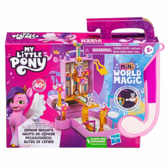 Imagine MY LITTLE PONY MINI WORLD MAGIC SET DE JOACA COMPACT CREATION ZEPHYR HEIGHTS