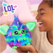 Imagine FURBY JUCARIE DE PLUS INTERACTIVA FURBY GALAXY GLOW IN THE DARK