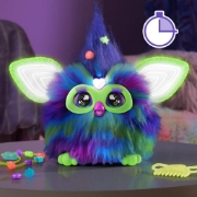 Imagine FURBY JUCARIE DE PLUS INTERACTIVA FURBY GALAXY GLOW IN THE DARK