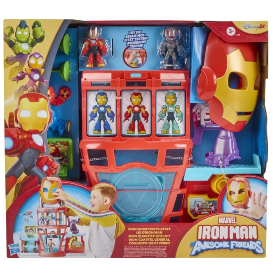 Imagine MARVEL IRON MAN SI PRIETENII SAI UIMITORI SET DE JOACA
