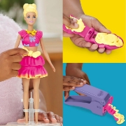 Imagine PLAY DOH BARBIE SET PLASTELINA VOLANASE SI FUNDITE CU PAPUSA INCLUSA