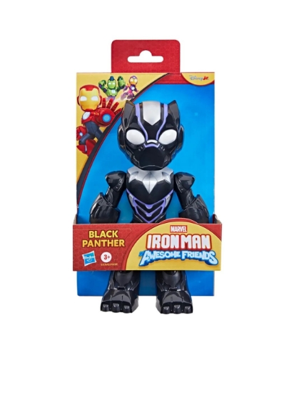 Imagine MARVEL IRON MAN SI PRIETENII SAI UIMITORI FIGURINA BLACK PANTHER 22.8CM