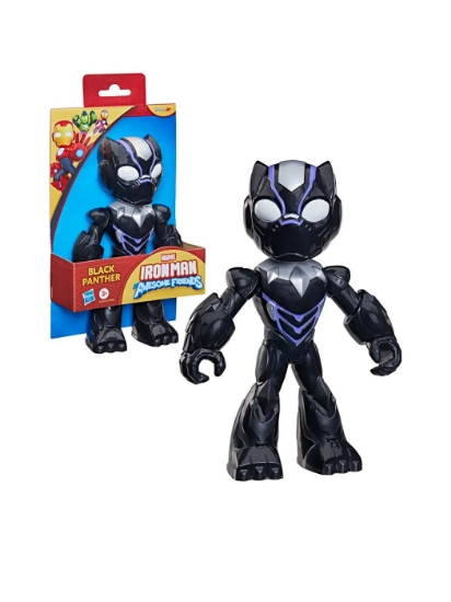 Imagine MARVEL IRON MAN SI PRIETENII SAI UIMITORI FIGURINA BLACK PANTHER 22.8CM