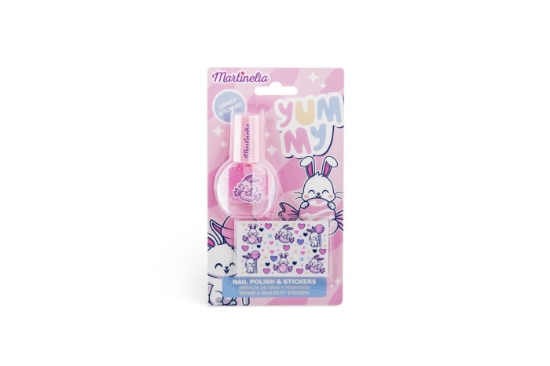 Imagine MARTINELIA YUMMY SET LAC DE UNGHII SI STICKERS