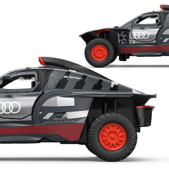 Imagine MASINUTA METALICA AUDI RS Q E TRON SCARA 1 LA 32