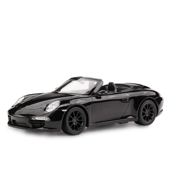 Imagine MASINA CU TELECOMANDA PORSCHE 911 CARRERA S NEGRU CU SCARA 1 LA 12 