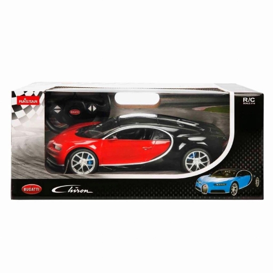 Imagine MASINA CU TELECOMANDA BUGATTI CHIRON ROSU SCARA 1 LA 14