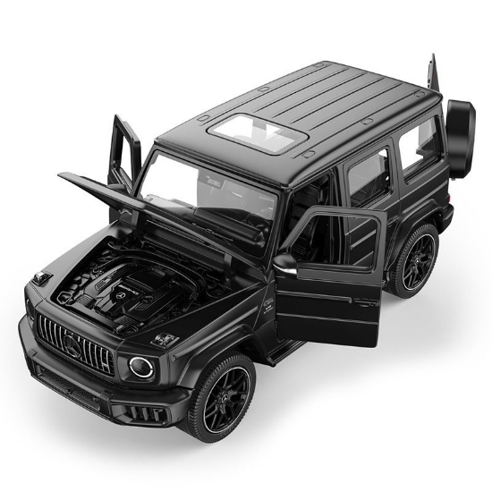 Imagine MASINUTA METALICA MERCEDES AMG G63 NEGRU SCARA 1 LA 24