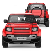 Imagine MASINUTA METALICA LAND ROVER DEFENDER 90 ROSU SCARA 1 LA 24