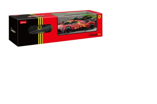 Imagine MASINA CU TELECOMANDA FERRARI 499P ROSU SCARA 1 LA 24