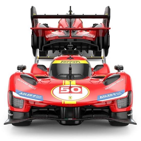 Imagine MASINA CU TELECOMANDA FERRARI 499P ROSU SCARA 1 LA 24