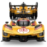 Imagine MASINA CU TELECOMANDA FERRARI 499P N83 GALBEN SCARA 1 LA 24