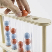 Imagine JOC MARBLES NEWTON 5 IN LINIE DIN LEMN