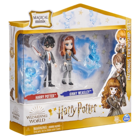 Imagine HARRY POTTER WIZARDING WORLD MAGICAL MINIS SET 2 FIGURINE HARRY POTTER SI GINNY WEASLEY