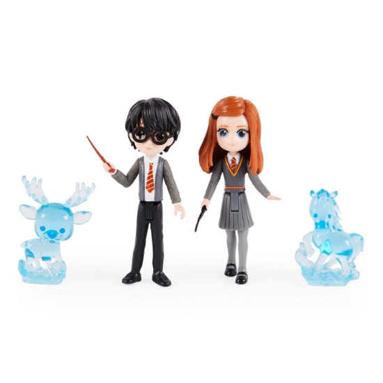 Imagine HARRY POTTER WIZARDING WORLD MAGICAL MINIS SET 2 FIGURINE HARRY POTTER SI GINNY WEASLEY