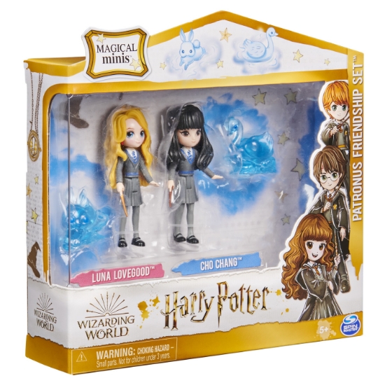 Imagine HARRY POTTER WIZARDING WORLD MAGICAL MINIS SET 2 FIGURINE LUNA LOVEGOOD SI CHO CHANG