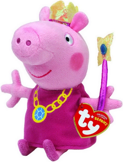 Imagine PLUS TY 15CM PEPPA PIG PRINTESA