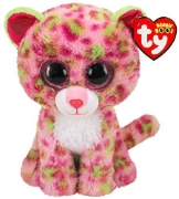 Imagine PLUS TY 15CM BOOS LEOPARD ROZ