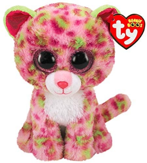 Imagine PLUS TY 15CM BOOS LEOPARD ROZ