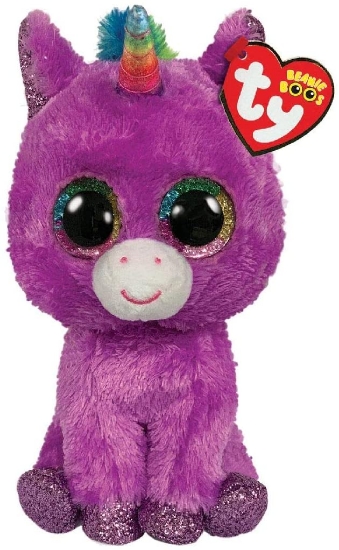 Imagine PLUS TY 15CM BOOS UNICORNUL ROSETTE