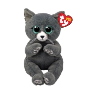 Imagine PLUS TY 15CM BEANIE BELLIES PISICUTA ALBASTRU DE RUSIA BINX 