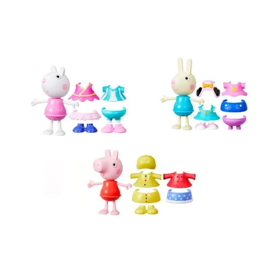 Imagine  PEPPA PIG SET FIGURINA SI ACCESORII VESTIMENTARE 15CM